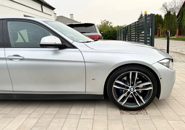 BMW Seria 3 cena 74000 przebieg: 167000, rok produkcji 2017 z Szczecin małe 781